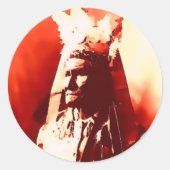 Geronimo Ronde Sticker (Voorkant)