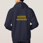 Geronimo (Ruidoso krijger) Hoodie (Achterkant)