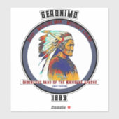 Geronimo Sticker (Vel)