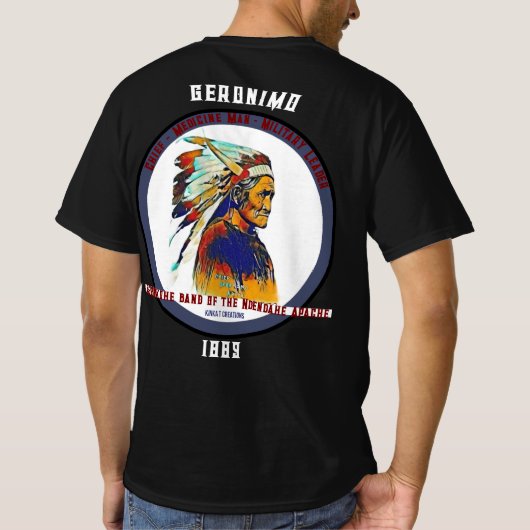 Geronimo T-shirt (Achterkant)