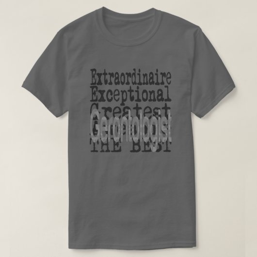 Gerontoloog Extraordinaire T-shirt