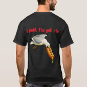 Geroofd – Een Meesterklasse in Vogeldiefstal T-shirt (Achterkant)