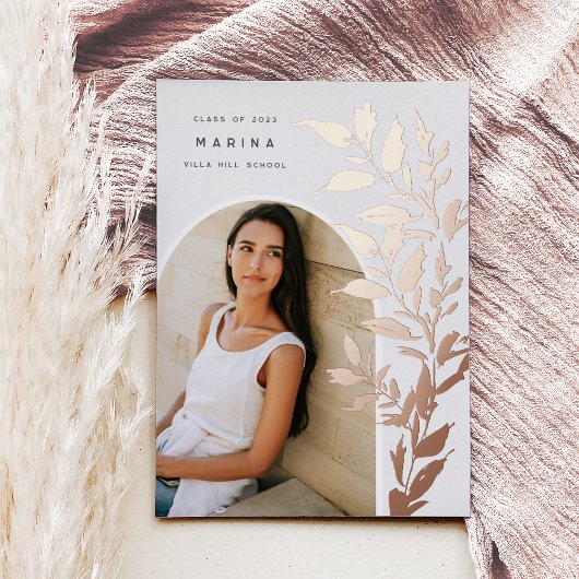 Gerooide bladeren | Aankondiging foto-Afstuderen