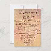 Gerooide bladeren en stippen kaart (Voorkant)