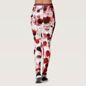 Gerooide Stippen Leggings (Achterkant)