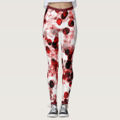 Gerooide Stippen Leggings (Voorkant)