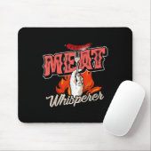Gerookt vlees Steak Bacon vlees Whisperer Funny BB Muismat (Met muis)