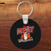 Gerookt vlees Steak Bacon vlees Whisperer Funny BB Sleutelhanger (Voorkant)