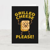 Gerookte kaas alstublieft kaart (Voorkant)