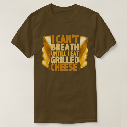 Gerookte kaas t-shirt (Design voorkant)