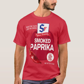 Gerookte paprikapoeder Halloween-kruid T-shirt