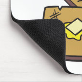 geroosterd brood muismat (Hoek)