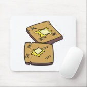 geroosterd brood muismat (Met muis)