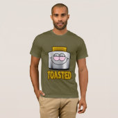 GEROOSTERD Broodrooster Screwball Graphics T-shirt (Voorkant volledig)