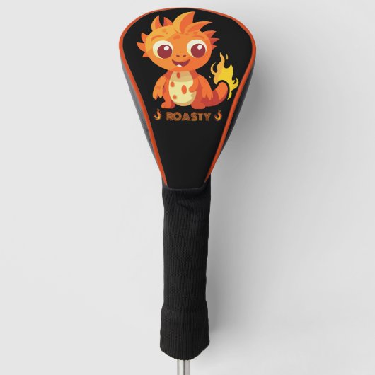 GEROOSTERD GOLFHEADCOVER (Voorkant)