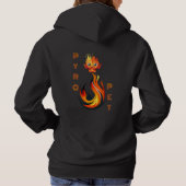 GEROOSTERD HOODIE (Achterkant)