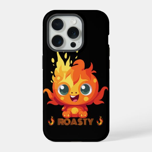 GEROOSTERD iPhone HOESJE (Achterkant)