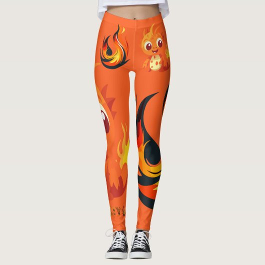 GEROOSTERD LEGGINGS (Voorkant)