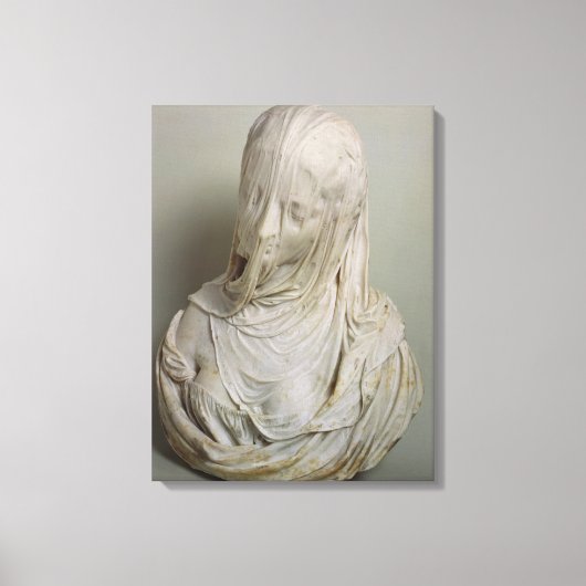 Geroosterd meisje (marmer) canvas afdruk (Voorkant)