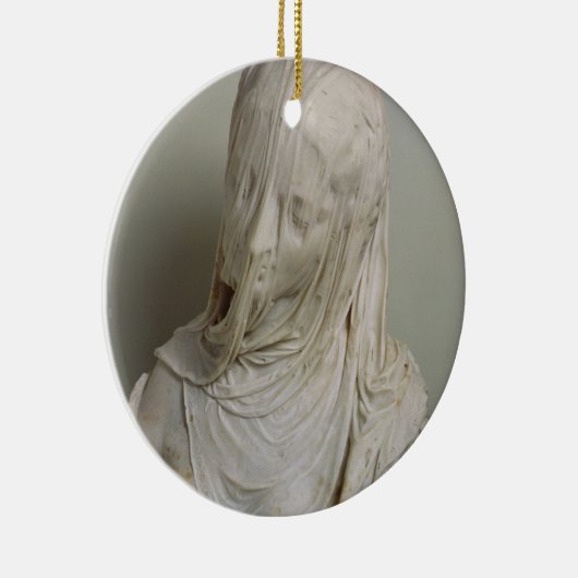 Geroosterd meisje (marmer) keramisch ornament (Rechts)