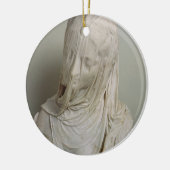 Geroosterd meisje (marmer) keramisch ornament (Links)