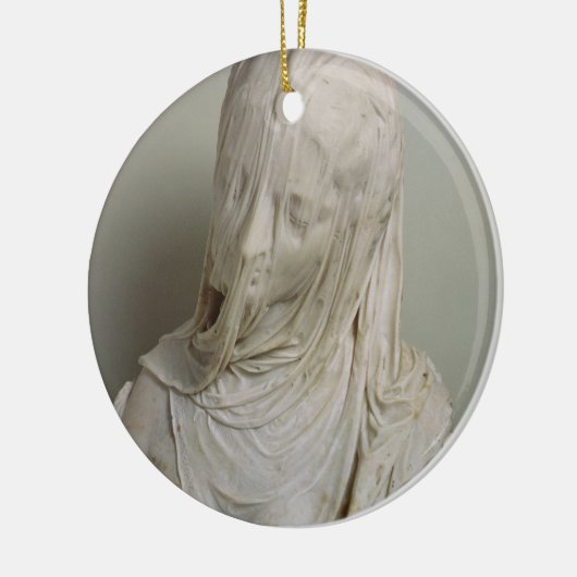 Geroosterd meisje (marmer) keramisch ornament (Links)