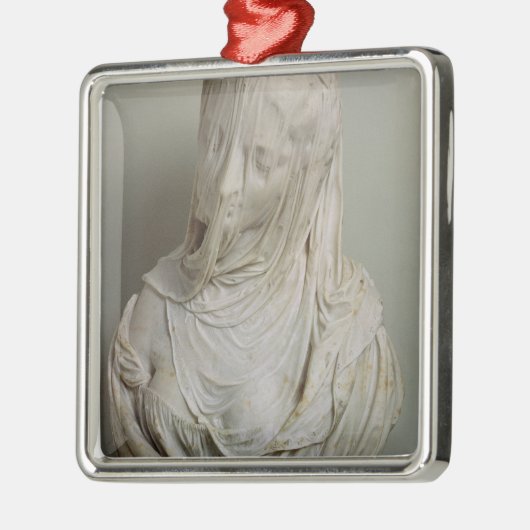 Geroosterd meisje (marmer) metalen ornament (Links)