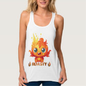 GEROOSTERD TANKTOP (Voorkant)
