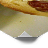 Geroosterde bagel met geitenkaas poster (Hoek)