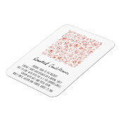 Geroosterde bloemkool recept magneet (Linkerzijde)