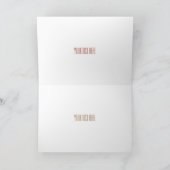 Geroosterde kalkoenborst cartoon illustratie  kaart (Binnen)