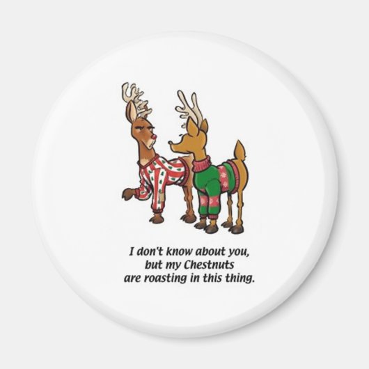 geroosterde kastanjes magneet (Voorkant)