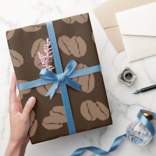 Geroosterde koffiebonen cadeaupapier