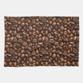 Geroosterde koffiebonen theedoek (Horizontaal)