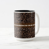 Geroosterde koffiebonen Two_Tone Mokken (Voorkant rechts)