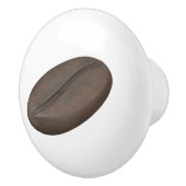 Geroosterde koffieboon keramische knop (Rechts)
