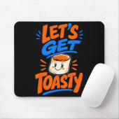 Geroosterde marshmallow-campfire-s'mores muismat (Met muis)