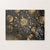 Geroosterde Pepperoni Pizza met Gebruinde Korst Legpuzzel (Horizontaal)