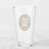 Geroosterde pintglas glas (Achterkant)