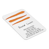 geroosterde wortelen recept magneet (Rechterzijde)