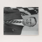 Gerorge H.W.Struik President van de Verenigde Stat Legpuzzel (Horizontaal)