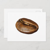 Geröstete Kaffeebohne  Briefkaart (Voorkant / Achterkant)