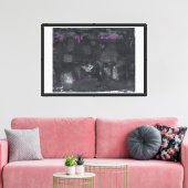 Geroze in Grijs Canvas Afdruk (Insitu (Woonkamer))