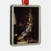 Gerrit Dou - De extractie van Tooth Metalen Ornament (Rechts)
