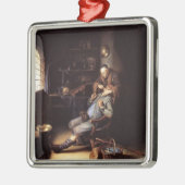 Gerrit Dou - De extractie van Tooth Metalen Ornament (Links)