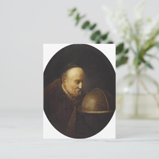 Gerrit Dou- Heraklith Briefkaart (Staand voorkant)