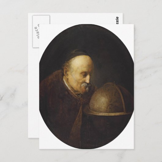 Gerrit Dou- Heraklith Briefkaart (Voorkant / Achterkant)