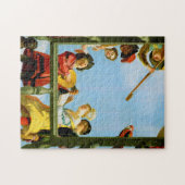 Gerrit Van Honthorst Musical Group Balcony Art Legpuzzel (Horizontaal)