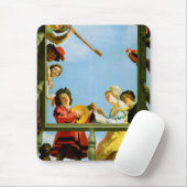 Gerrit Van Honthorst Musical Group Balcony Art Muismat (Met muis)