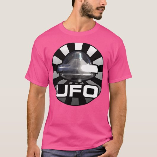 Gerry Anderson's UFO - Buitenaards ruimteschip T-shirt (Voorkant)